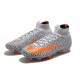 Nike Mercurial Superfly 7 Elite DF CR7 FG Bianco Arancione Total Nero