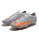 Nike Mercurial Vapor XIII 360 Elite CR7 FG Bianco Arancione Total Nero