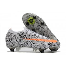 Nike Mercurial Vapor 13 Elite SG-PRO CR7 Bianco Arancione Total Nero