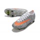 Nike Mercurial Vapor 13 Elite SG-PRO CR7 Bianco Arancione Total Nero