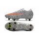 Nike Mercurial Vapor 13 Elite SG-PRO CR7 Bianco Arancione Total Nero