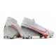 Nike Mercurial Superfly VII Elite DF FG Bianco Cremisi Laser Nero