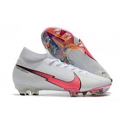 Scarpini Nike Mercurial Superfly VII Elite DF FG Bianco Cremisi