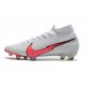 Scarpini Nike Mercurial Superfly VII Elite DF FG Bianco Cremisi