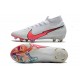 Scarpini Nike Mercurial Superfly VII Elite DF FG Bianco Cremisi