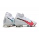 Scarpini Nike Mercurial Superfly VII Elite DF FG Bianco Cremisi