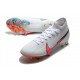 Scarpini Nike Mercurial Superfly VII Elite DF FG Bianco Cremisi