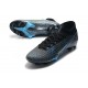 Scarpini Nike Mercurial Superfly VII Elite DF FG Wavelength Nero Blu