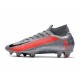 Scarpini Nike Mercurial Superfly VII Elite DF FG Grigio Bomber Nero