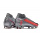 Scarpini Nike Mercurial Superfly VII Elite DF FG Grigio Bomber Nero