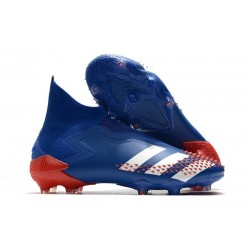 Nuovo adidas Predator Mutator 20+ FG - Blu Royal Bianco Rosso Active