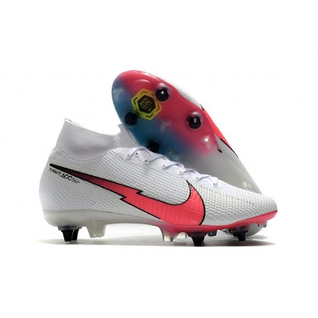 Nike Mercurial Superfly VII Elite SG-PRO AC Bianco Rosso