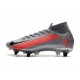 Nike Mercurial Superfly VII Elite SG-PRO AC Grigio Bomber Nero