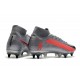 Nike Mercurial Superfly VII Elite SG-PRO AC Grigio Bomber Nero