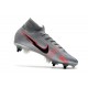 Nike Mercurial Superfly VII Elite SG-PRO AC Grigio Bomber Nero