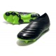 Scarpa Nuovo Adidas Copa 20+ FG Nero Core Verde Signal