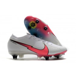 Nike Mercurial Vapor 13 Elite SG-PRO Anti Clog Bianco Rosso Blu