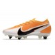 Nike Mercurial Vapor 13 Elite SG-PRO Anti Clog Arancione Nero Bianco