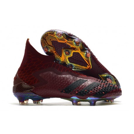 Nuovo adidas Predator Mutator 20+ FG - Rosso Nero