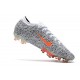 Nike Mercurial Vapor 13 Elite AG-Pro CR7 Bianco Arancione Total Nero