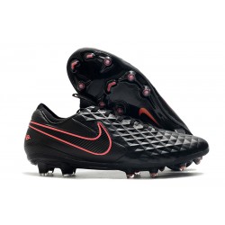 Nike Tiempo Legend 8 Elite FG Canguro Nero Rosa