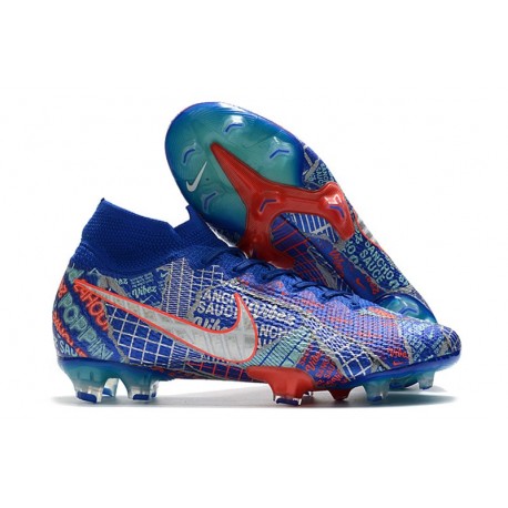 Nike Mercurial Superfly 7 Elite FG Sancho SE11 - Blu