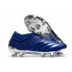 Scarpa Nuovo Adidas Copa 20+ FG Blu Team Royal Argento Metallico