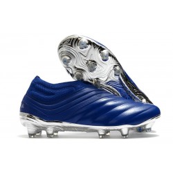 Scarpa Nuovo Adidas Copa 20+ FG Blu Team Royal Argento Metallico