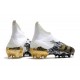 Nuovo adidas Predator Mutator 20+ FG - Bianco Nero Oro