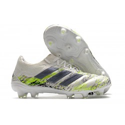 Adidas Scarpe da Calcio Copa 20.1 FG Bianco Nero Core Verde Signal