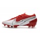 Nike Mercurial Vapor 13 Elite FG Scarpe Rosso Bianco