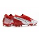 Nike Mercurial Vapor 13 Elite FG Scarpe Rosso Bianco