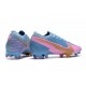 Nike Mercurial Vapor 13 Elite FG Scarpe Blu Rosa Oro
