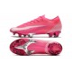 Nike Mercurial Vapor XIII Elite 360 FG x Mbappé Rosa Blast Bianco Nero