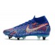 Nike Mercurial Superfly VII Elite SG-PRO Sancho Blu Racer Verde Aurora