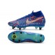 Nike Mercurial Superfly VII Elite SG-PRO Sancho Blu Racer Verde Aurora