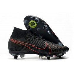 Nike Mercurial Superfly VII Elite SG-PRO AC Nero Rosso