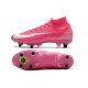 Nike Mercurial Superfly VII Elite SG-PRO x Mbappé Rosa Blast Bianco