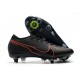 Nike Mercurial Vapor 13 Elite SG-PRO Anti Clog Nero Rosso