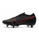 Nike Mercurial Vapor 13 Elite SG-PRO Anti Clog Nero Rosso