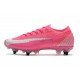 Nike Mercurial Vapor 13 Elite SG-PRO x Mbappé Rosa Blast Bianco Nero