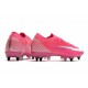 Nike Mercurial Vapor 13 Elite SG-PRO x Mbappé Rosa Blast Bianco Nero