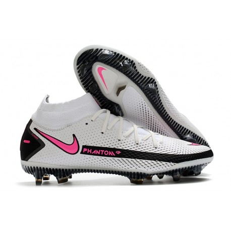 Nike 2020-2021 Phantom GT Elite Dynamic Fit FG Bianco Rosa Blast Nero