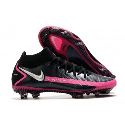 Nike 2020-2021 Phantom GT Elite Dynamic Fit FG Nero Argento Rosa Blast