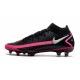 Nike 2020-2021 Phantom GT Elite Dynamic Fit FG Nero Argento Rosa Blast