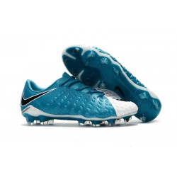 Scarpa da calcio per terreni duri Nike Hypervenom Phantom 3 - Uomo Bianco Nero Blu