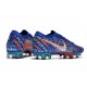 Nike Mercurial Vapor 13 Elite AG-Pro Sancho Blu Racer Bianco Verde