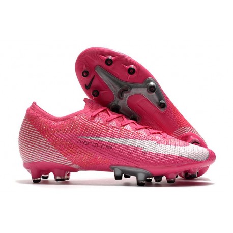 Nike Mercurial Vapor 13 Elite AG-Pro x Mbappé Rosa Blast Bianco Nero