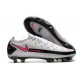 Nike Phantom Generative Texture GT Elite FG Bianco Rosa Blast Nero