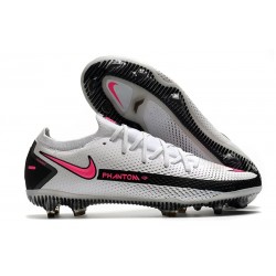 Nike Phantom Generative Texture GT Elite FG Bianco Rosa Blast Nero